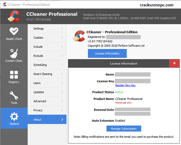 CCleaner Pro Crack File Free Download Full Version