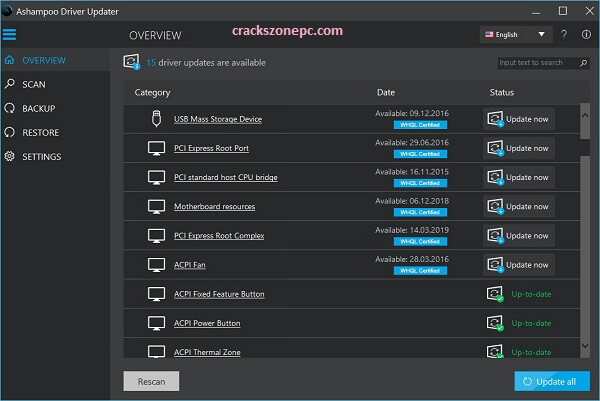 Ashampoo Driver Updater Crack Download Latest Version